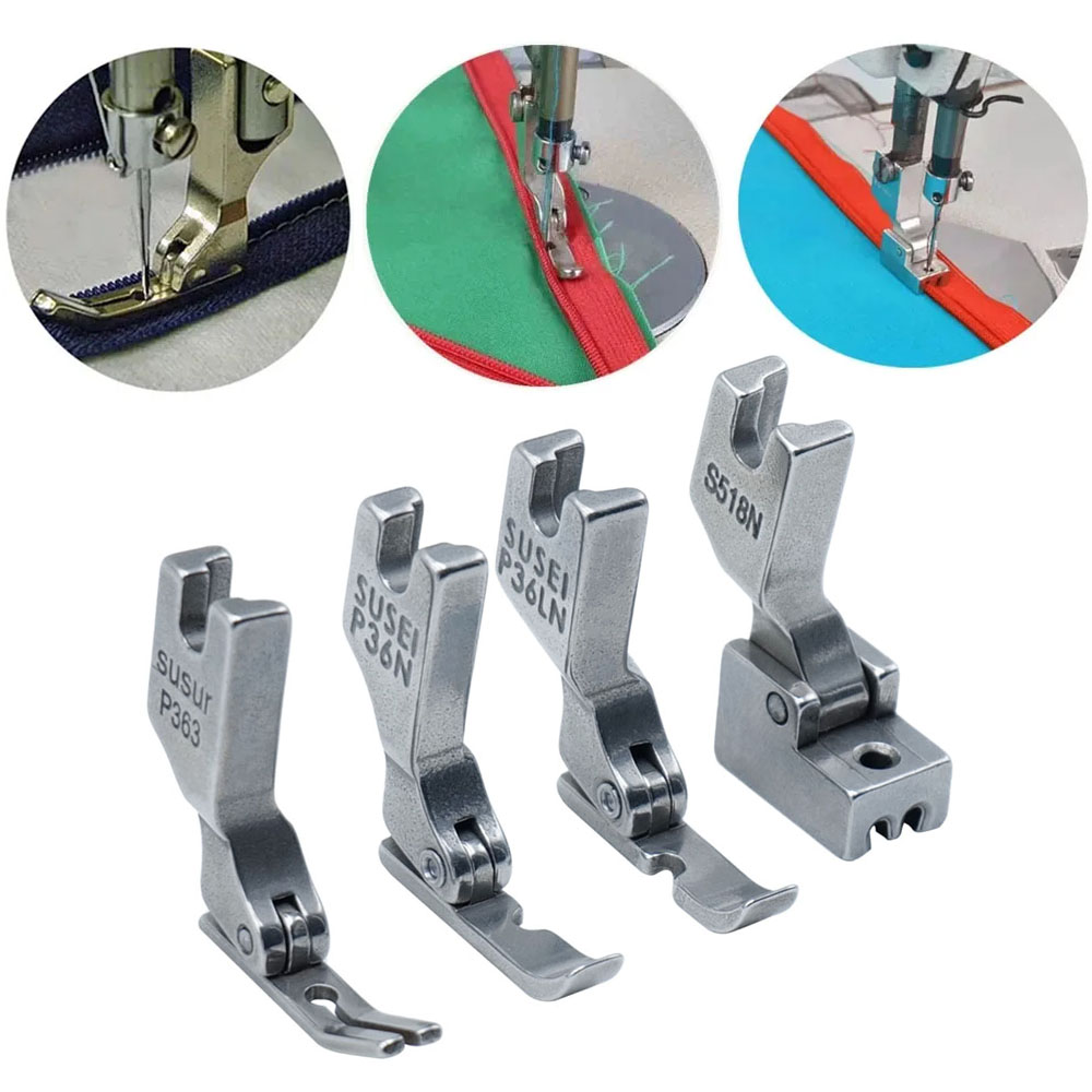 Zipper Foot Presser - Pied presseur à fermeture éclair pour