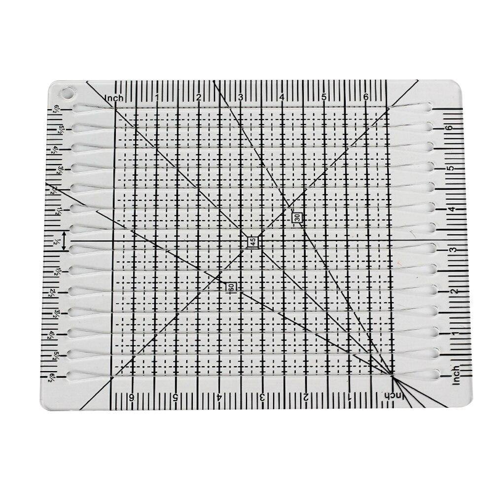 Quilting Ruler Square - Règle de Patchwork en forme d'éventail