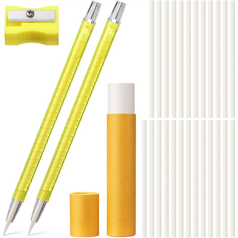 Tailor Chalk Marker - Marqueurs textiles blancs rechargeables et crayons