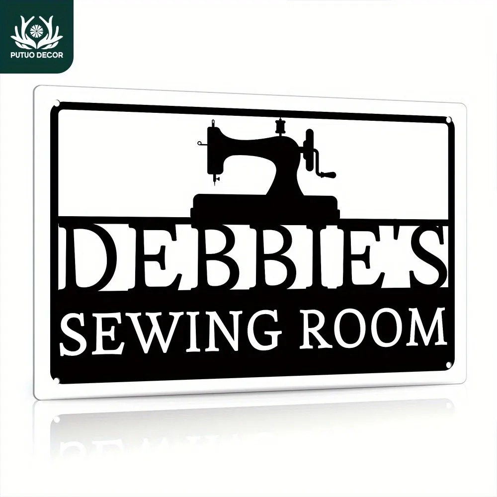 Sewing Art - [2D Plat] Plaque Métallique Personnalisée pour