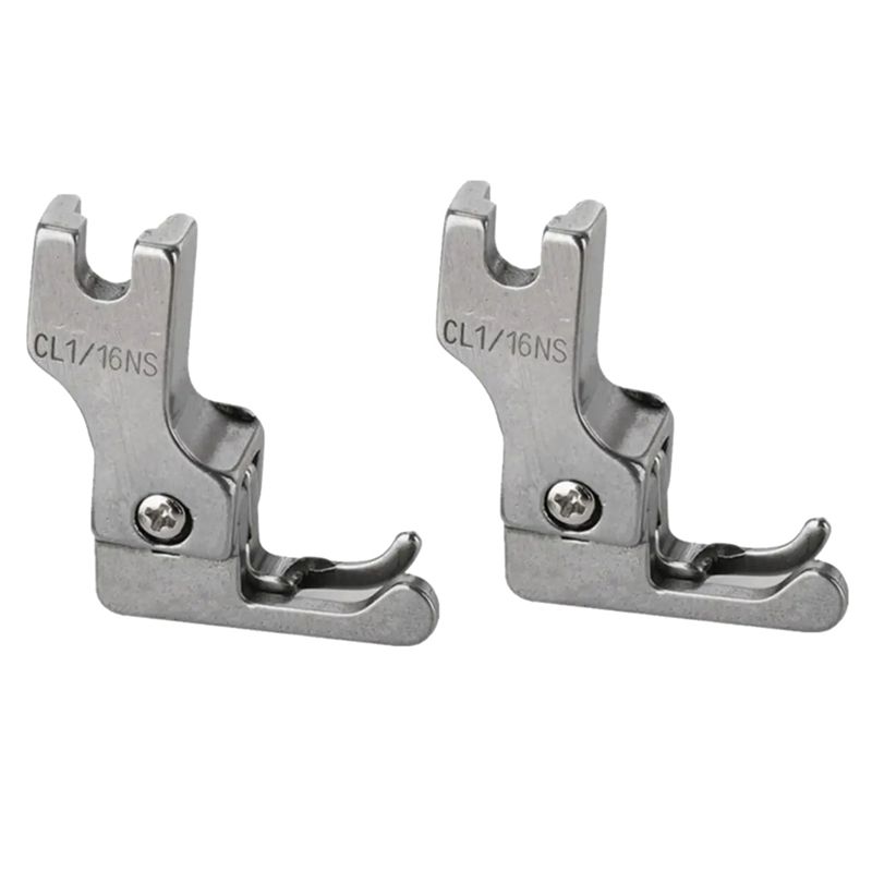 Zipper Foot Presser - AEE8-2Pcs Pied presseur étroit pour machine