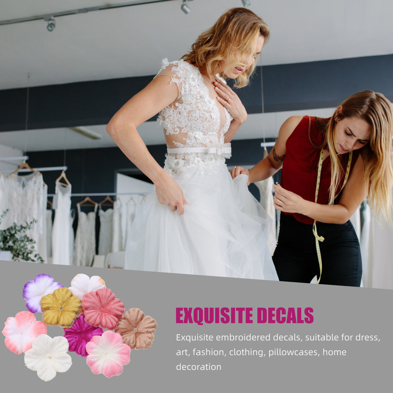 500 Pièces de Patchs Floraux D - Sewing Recycling avis et prix