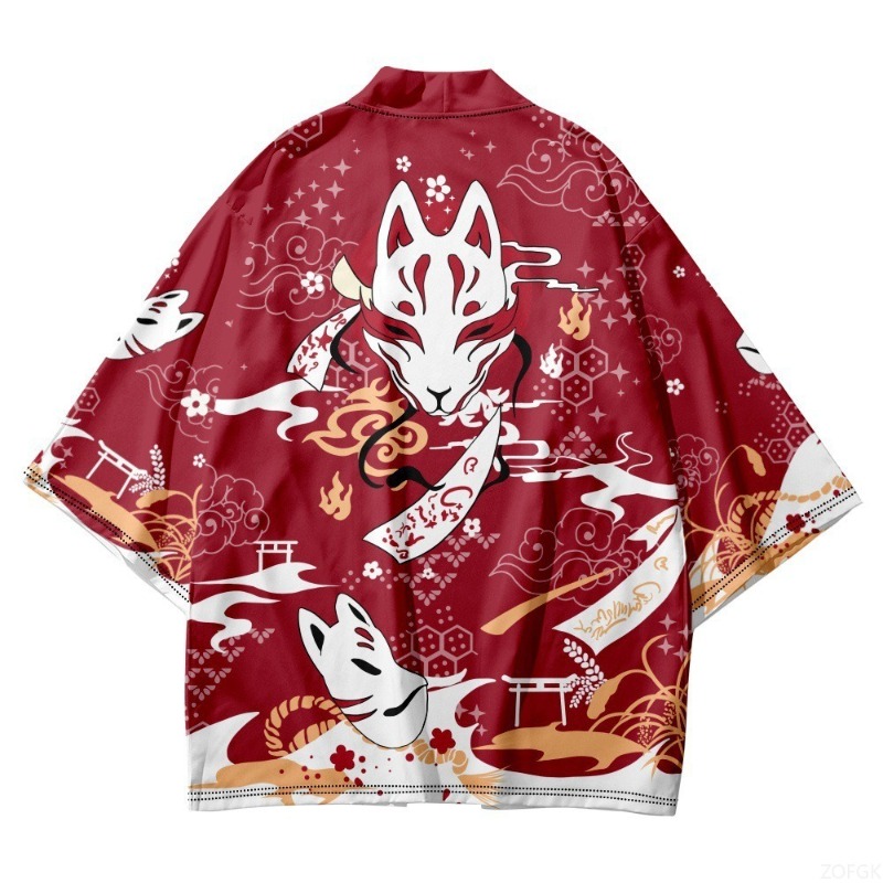 Kimono Cape imprimée Harajuku  - Sewing V avis et prix