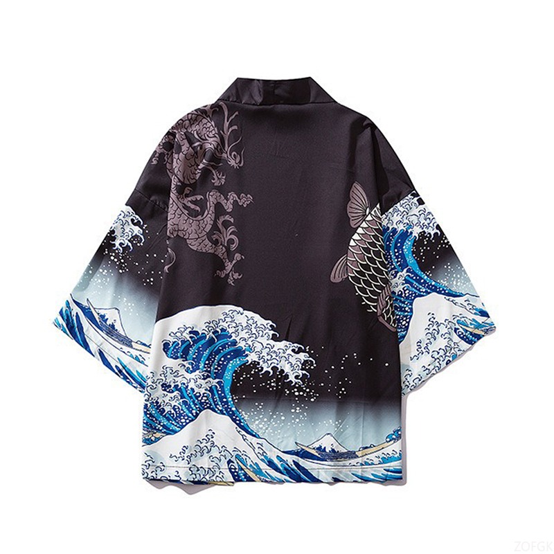 Kimono Cape imprimée Harajuku  - Sewing V avis et prix
