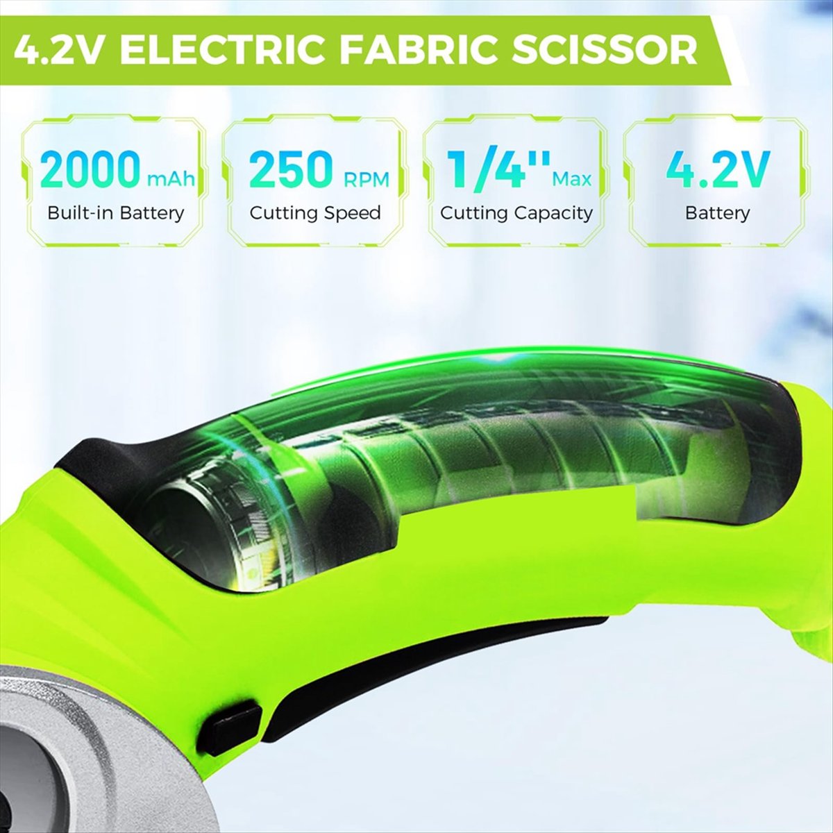 Ciseaux électriques sans fil p - Rotary Cutter Fabric avis et prix