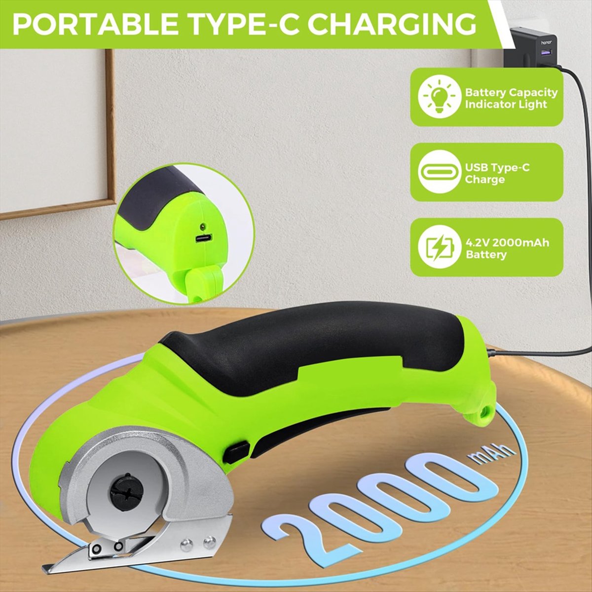 Ciseaux électriques sans fil p - Rotary Cutter Fabric avis et prix