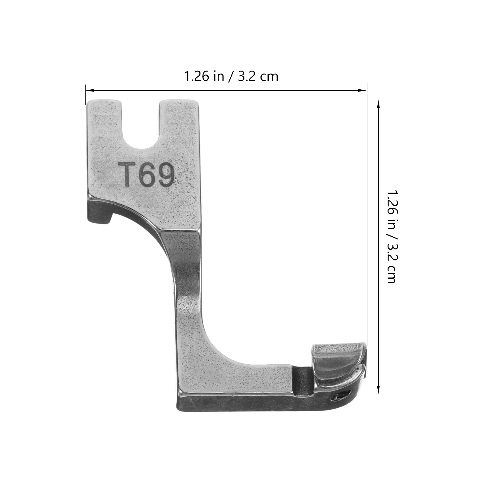 2 pièces Pied presseur en acie - Zipper Foot Presser avis et prix
