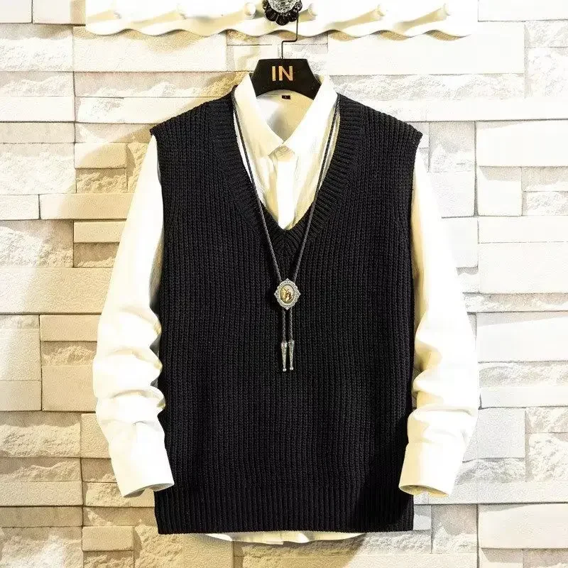 Vêtements pour hommes col en V - Sewing Vest avis et prix