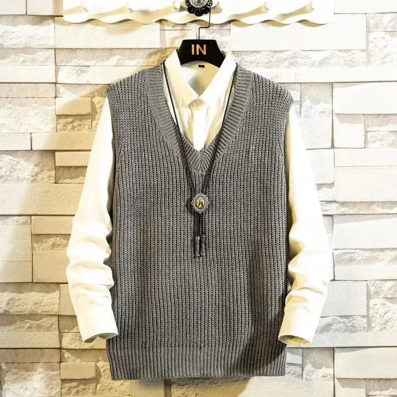Vêtements pour hommes col en V - Sewing Vest avis et prix