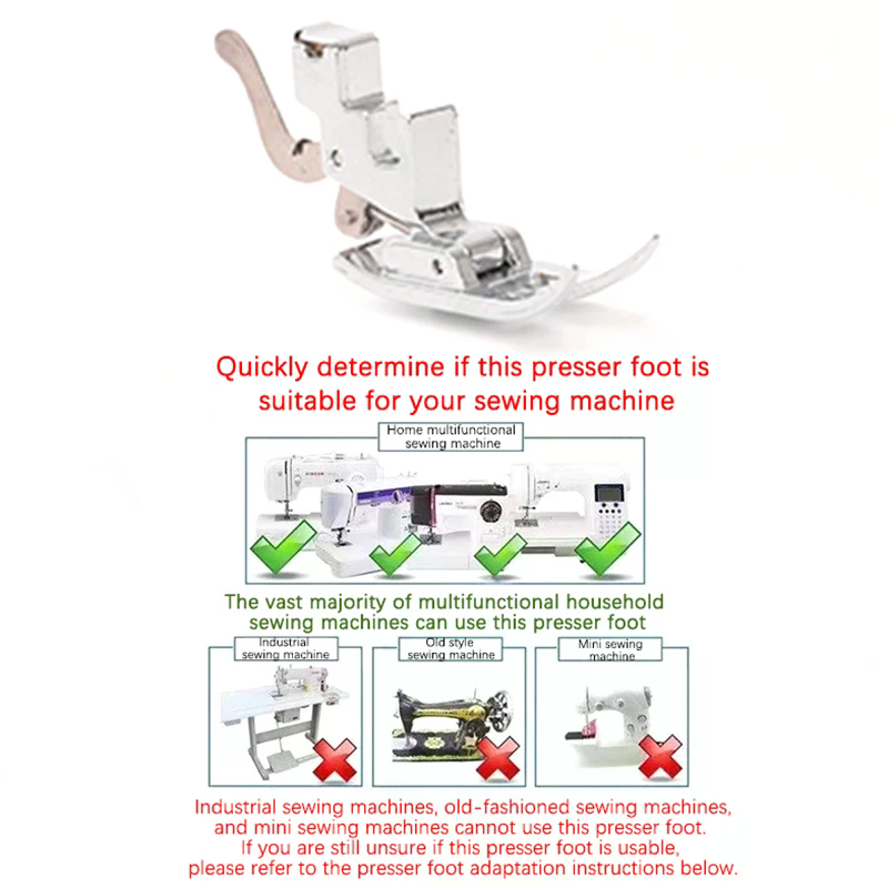 2 pièces : Pied presseur unive - Rolled Hem Foot avis et prix