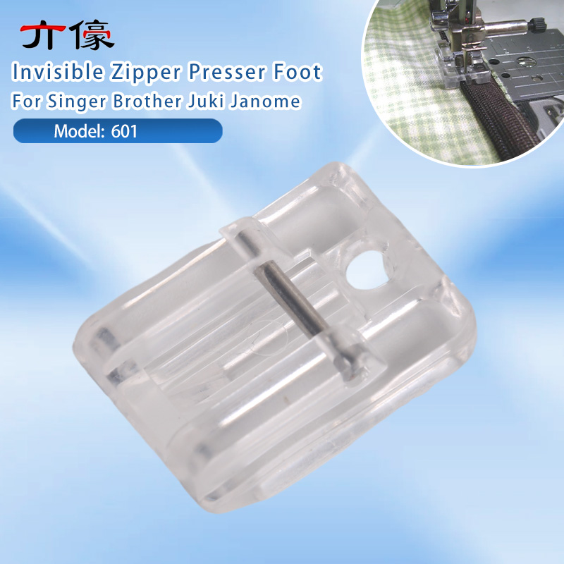 Pied-de-biche à fermeture écla - Zipper Foot Presser avis et prix