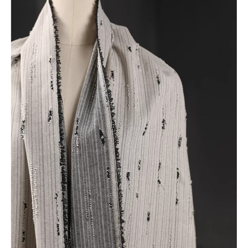 Tissu jacquard en coton denim  - Sewing Recycling avis et prix