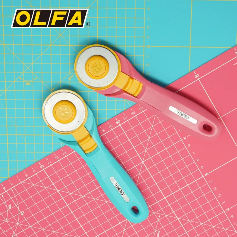 Olfa RTY-2/C 45mm distant Pink - Rotary Cutter Fabric avis et prix