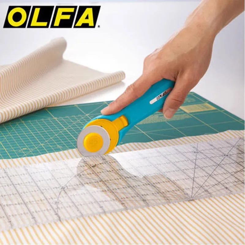 Olfa RTY-2/C 45mm distant Pink - Rotary Cutter Fabric avis et prix