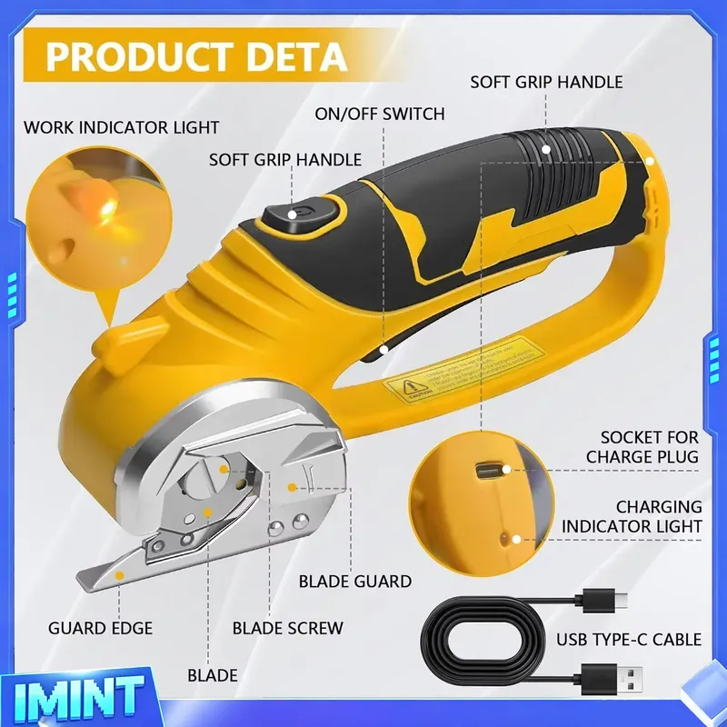 Ciseaux électriques sans fil 2 - Rotary Cutter Fabric avis et prix