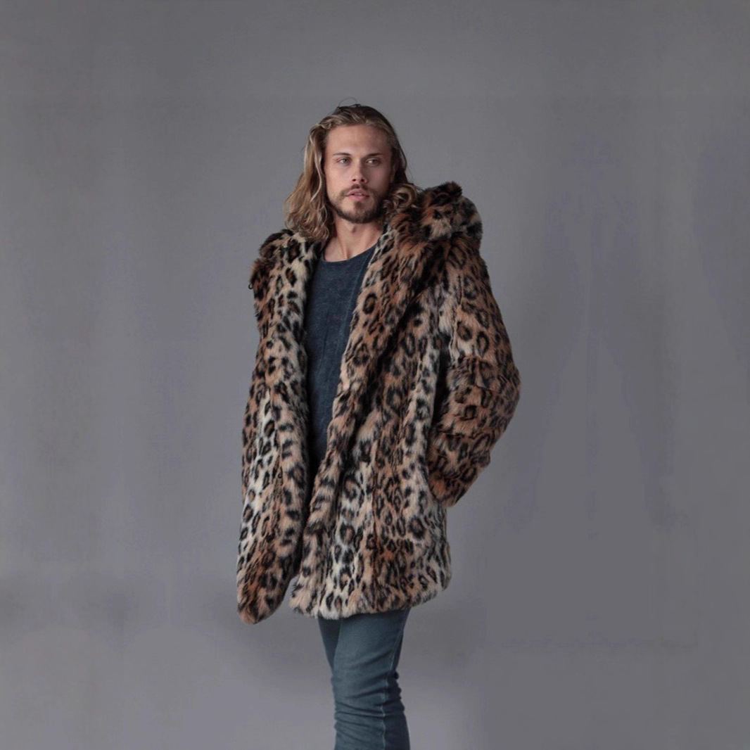 Hommes fausse fourrure veste h - Sewing V avis et prix