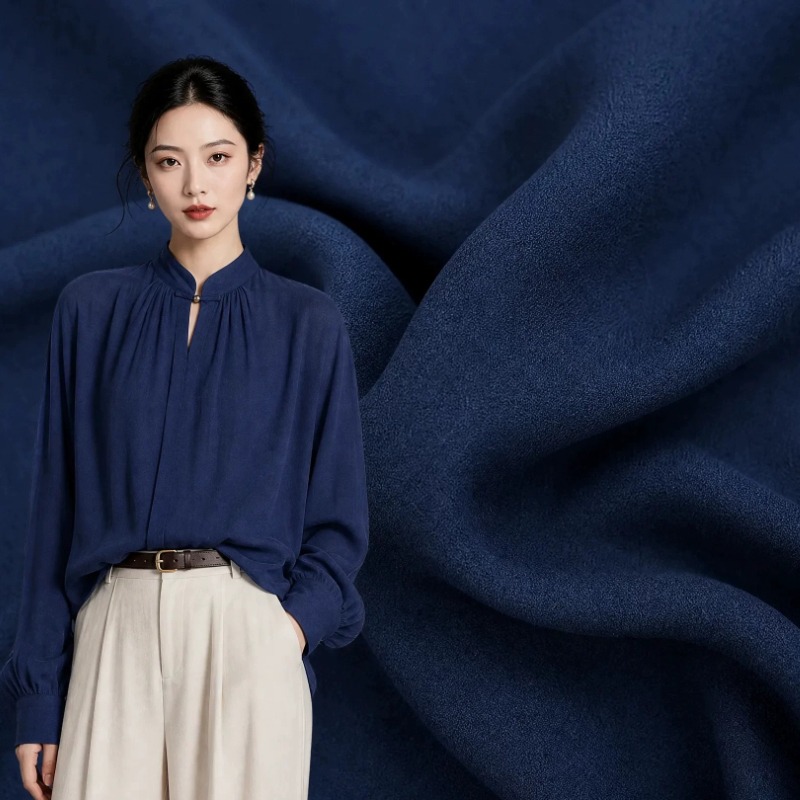 Tissu satiné en lin délavé de  - Sewing Fabric avis et prix
