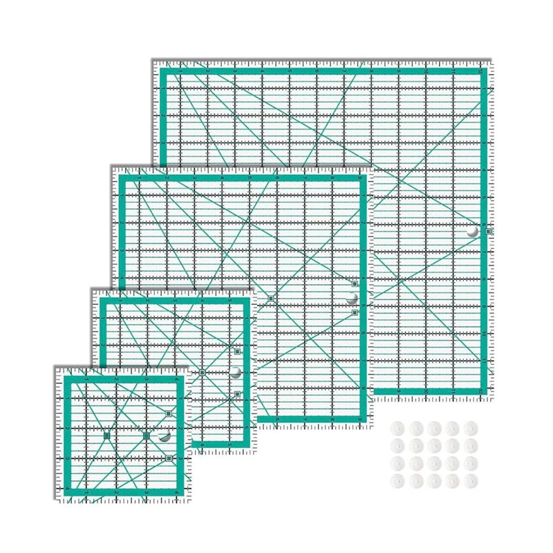 Règles de Quilting AEE4, 4 mod - Quilting Ruler Square avis et prix