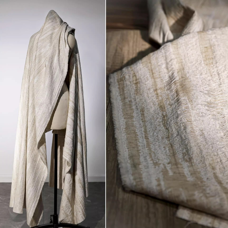 Tissu Jacquard en lin créatif  - Sewing Recycling avis et prix