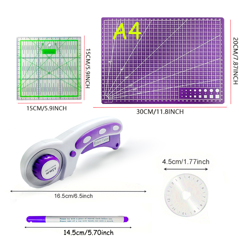 Cutter rotatif de 45 mm avec t - Rotary Cutter Fabric avis et prix