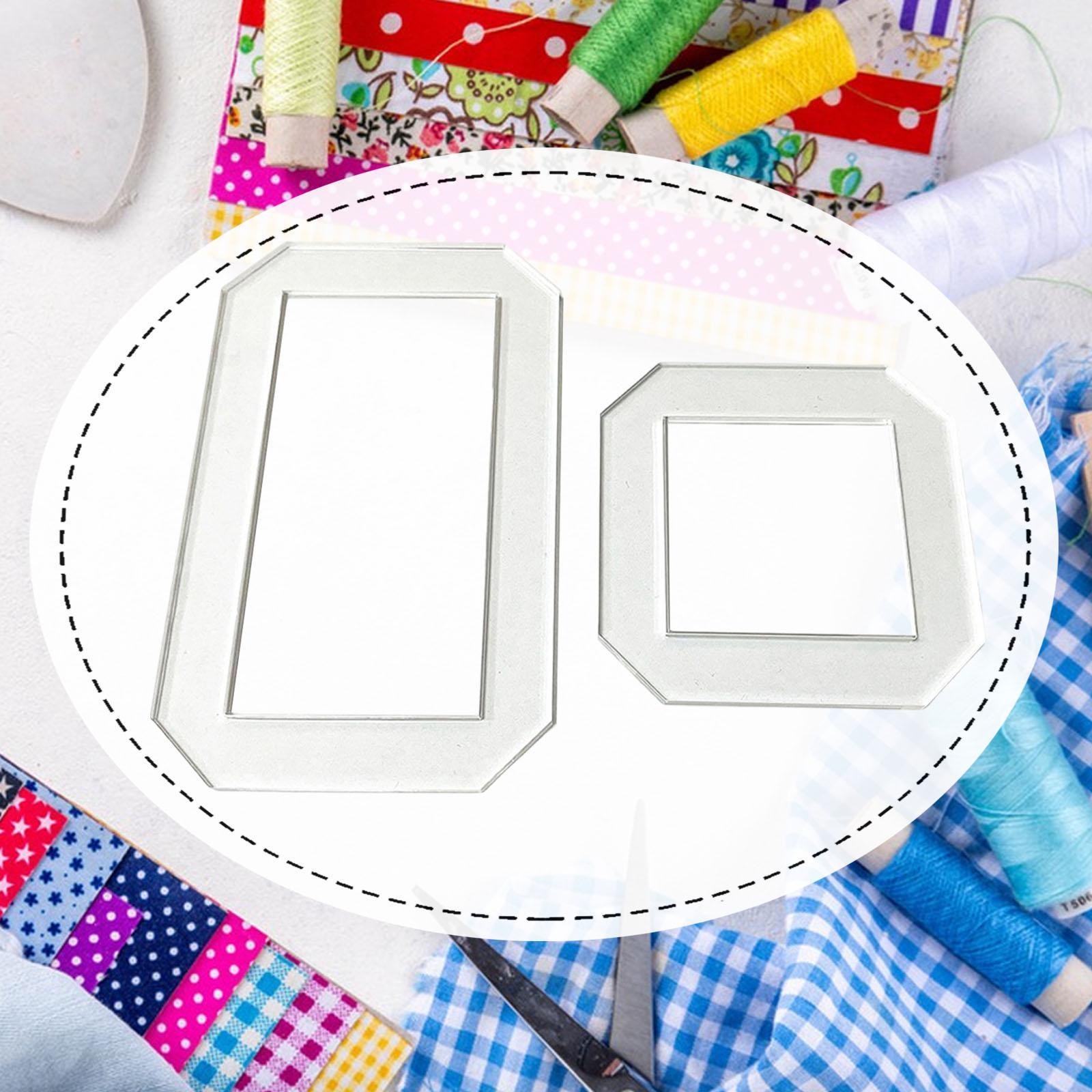 2 modèles de quilting, pochoir - Quilting Ruler Square avis et prix