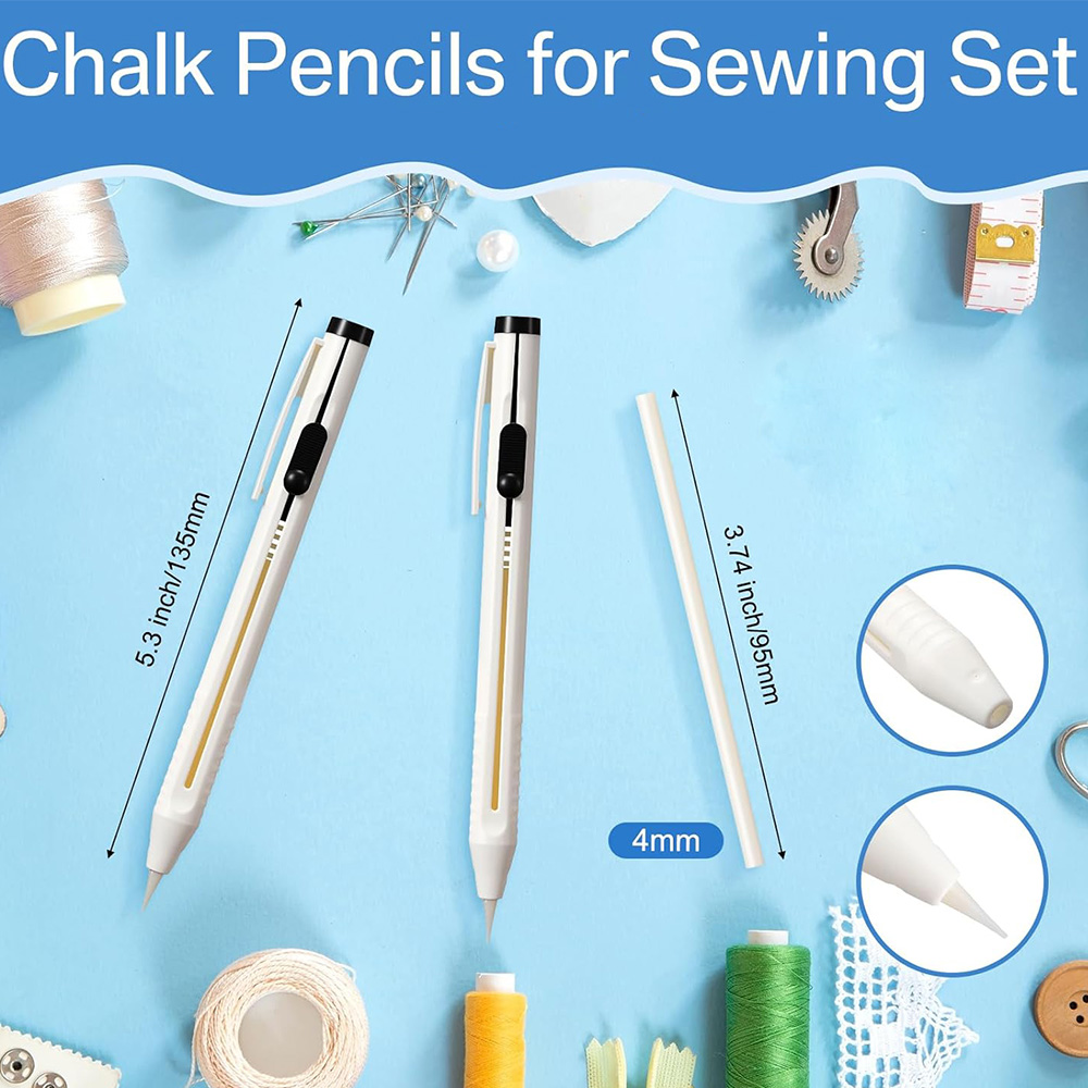 2 stylos avec 20 recharges tai - Tailor Chalk Marker avis et prix