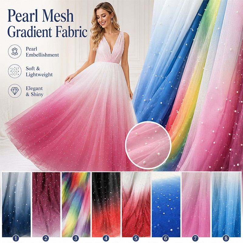 Tissu en tulle dégradé à maill - Sewing Batik Fabric avis et prix